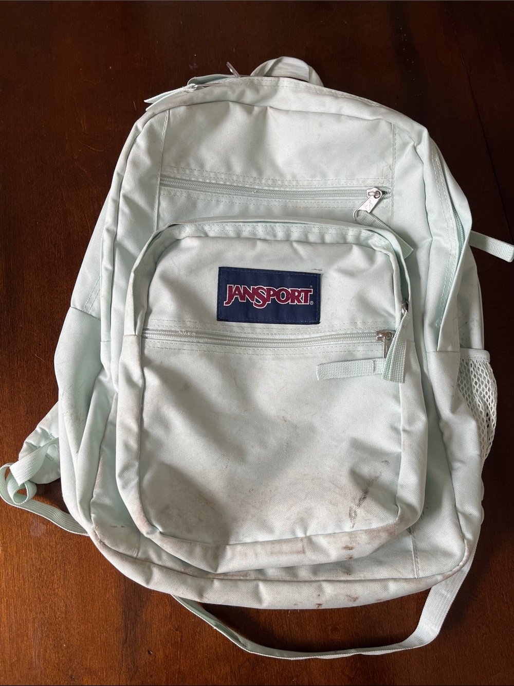 JanSport Light Mint Green Kids Backpack